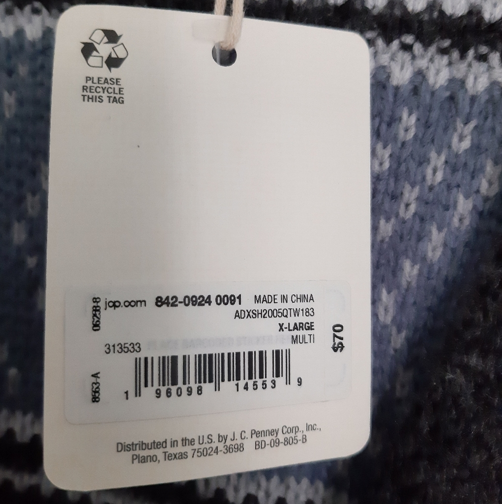 Ana Long Patterned Cardigan - Picture 5 of 6